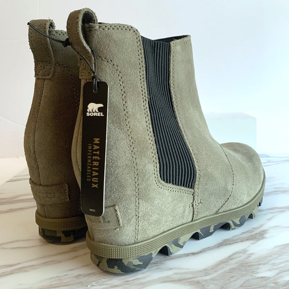 Sorel Sage Gray Joan of arctic Wedge II Chelsea - Picture 4 of 10